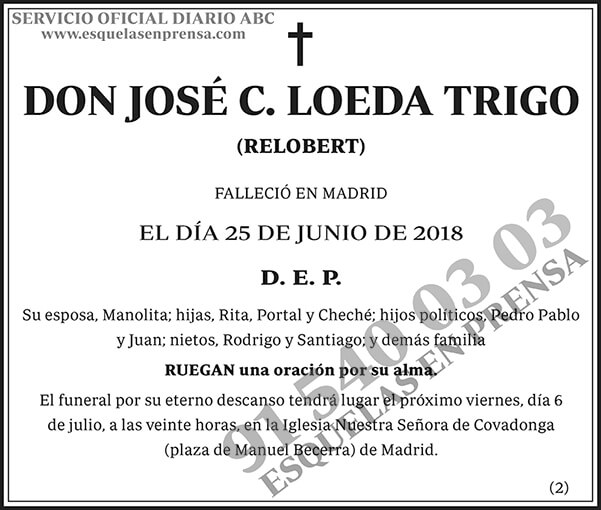 José C. Loeda Trigo